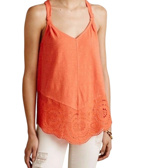 Meadow Rue Tops - Meadow Rue By Anthropologie Relaxed Asymmetrical Camisole